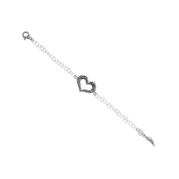 BRACCIALE SWING CUORE - RASPINI