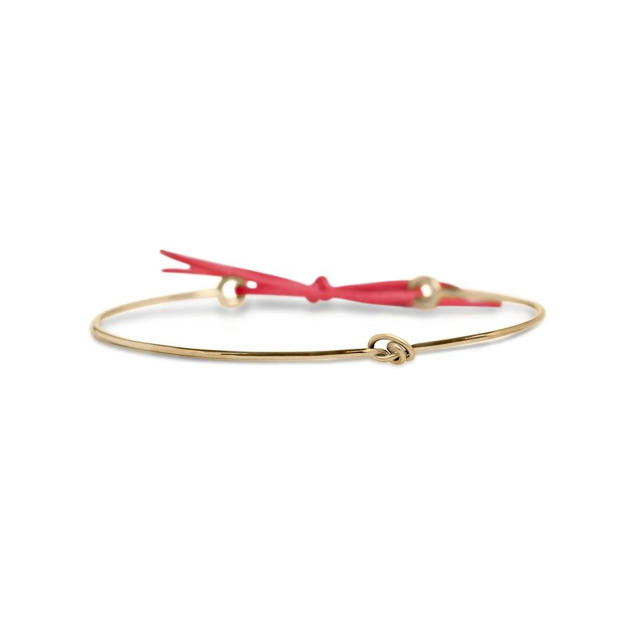 BRACCIALE CUPIDO CON NODINO ORO GIALLO 9 KT SMALL - RUBINIA