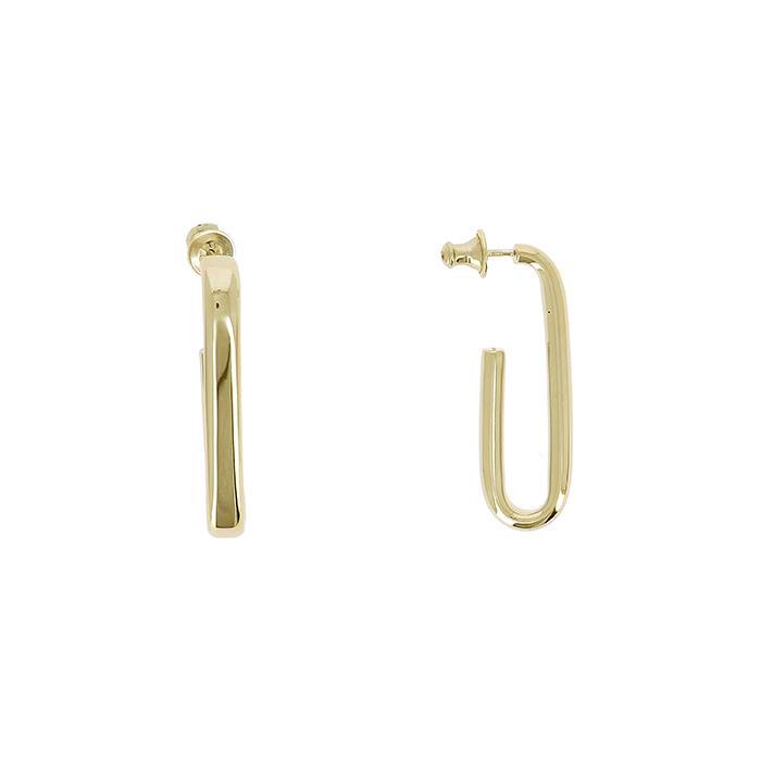 ORECCHINI RETT LUNG CRB7X4,50 LUCIDI - PESAVENTO