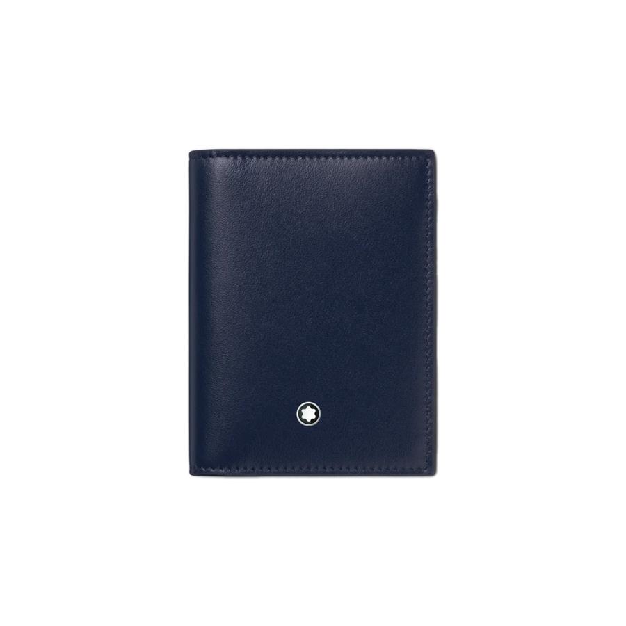 PORTA CARTE DI CREDITO 4CC - BLU - MONTBLANC