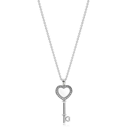 COLLANA CHIAVE DEL MIO CUORE IN ARGENTO 925 - LUNGHEZZA CM 80 - PANDORA