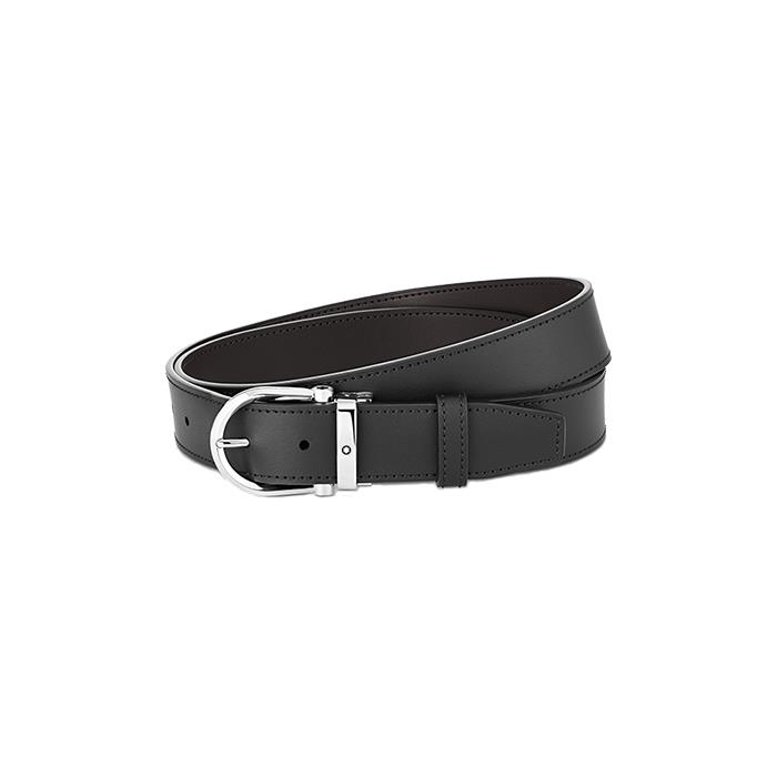 CINTURA 35 MM REVERSIBILE NERO/MARRONE - MONTBLANC