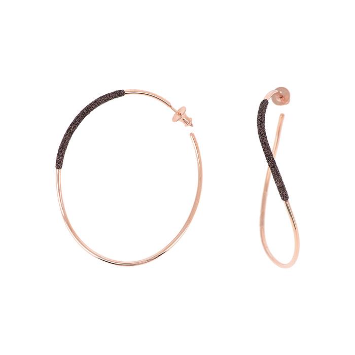 ORECCHINI SAGOMATI OVALI GRABDI F150 POLVERE - PESAVENTO