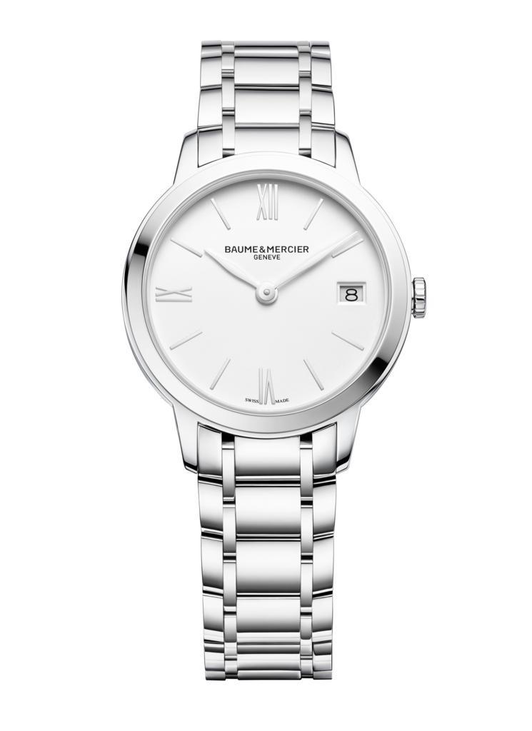 CLASSIMA 31MM, QUARZO, CASSA E BRACCIALE IN ACCIAIO - BAUME & MERCIER