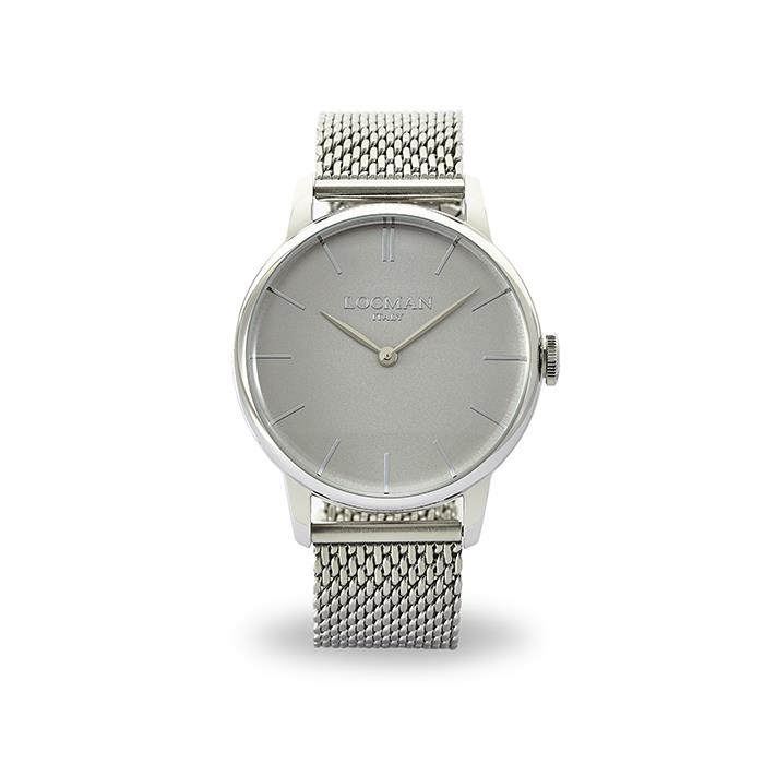 1960 41 MM QUARZO Q/GRIGIO MAGLIA MILANO - LOCMAN