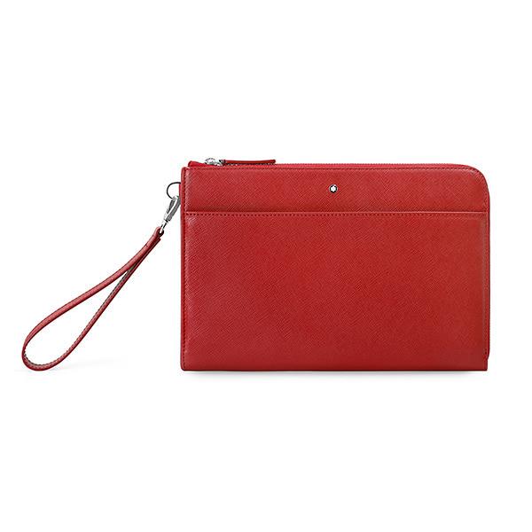 MB SARTORIAL POUCH MEDIUM RED - MONTBLANC