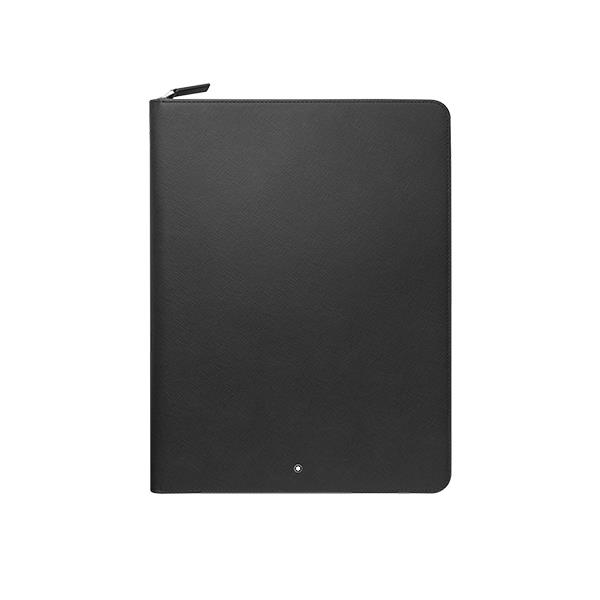 MB SARTORIAL NOTEPAD LARGE ZIP BLACK - MONTBLANC
