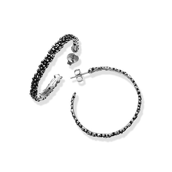 ORECCHINI CREOLA MARGHERITE - RASPINI