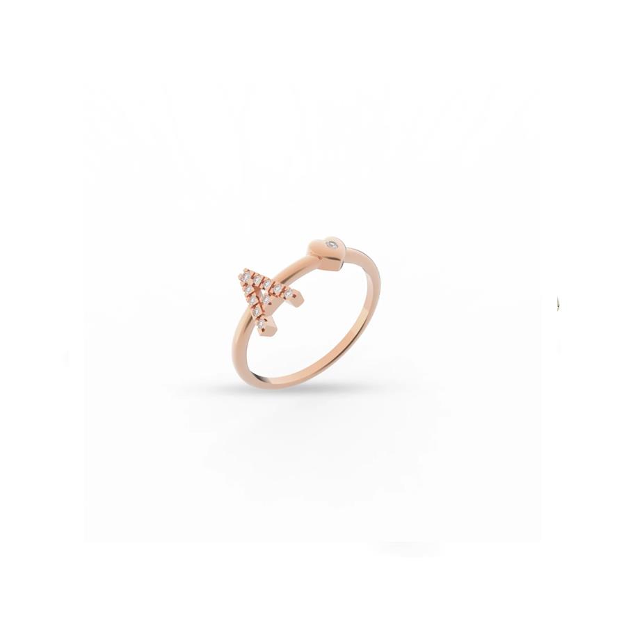 ORO ROSA LETTERA A CT 0.07 - BUONOCORE