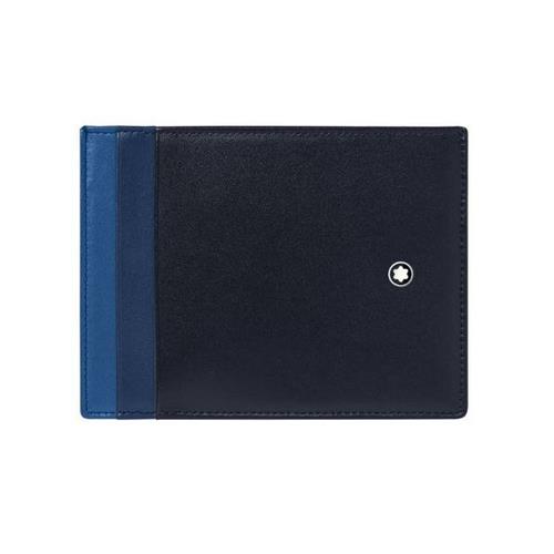 PORTA CARTE DI CREDITO  4CC ID CARD NAVY/DEGRAD&Egrave;NAVY - MONTBLANC