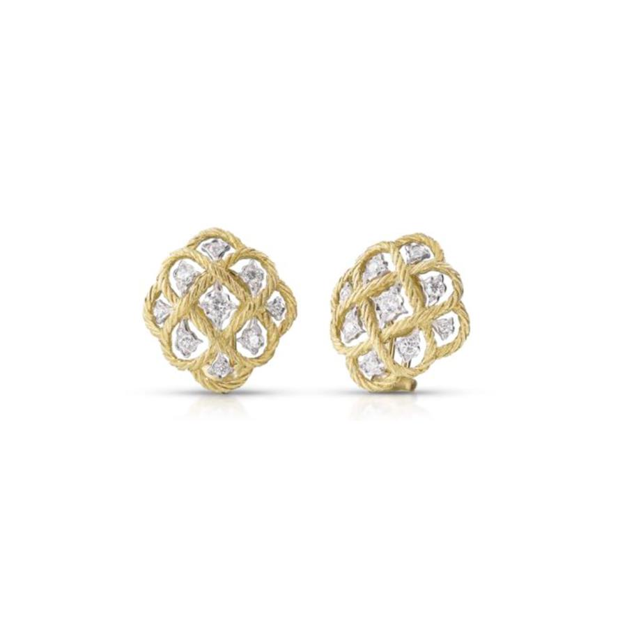 EARRINGS &Eacute;TOIL&Eacute;E Y/W, 000, UNIQUE COLOUR - BUCCELLATI GIOIELLI