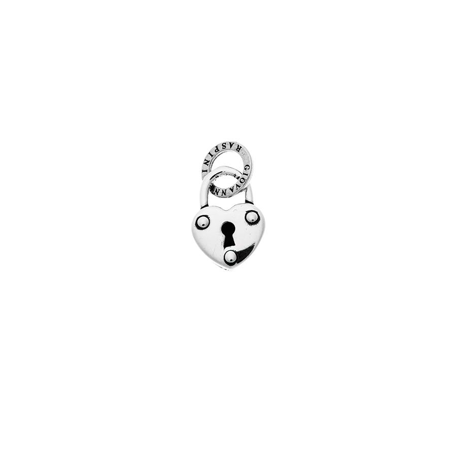 CHARM LUCCHETTO CUORE - RASPINI