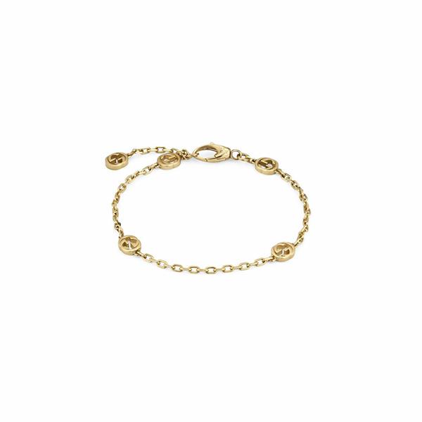 BRACCIALE INTERLOCKING G MULTI GG - ORO GIALLO  - GUCCI FINE JEWELRY