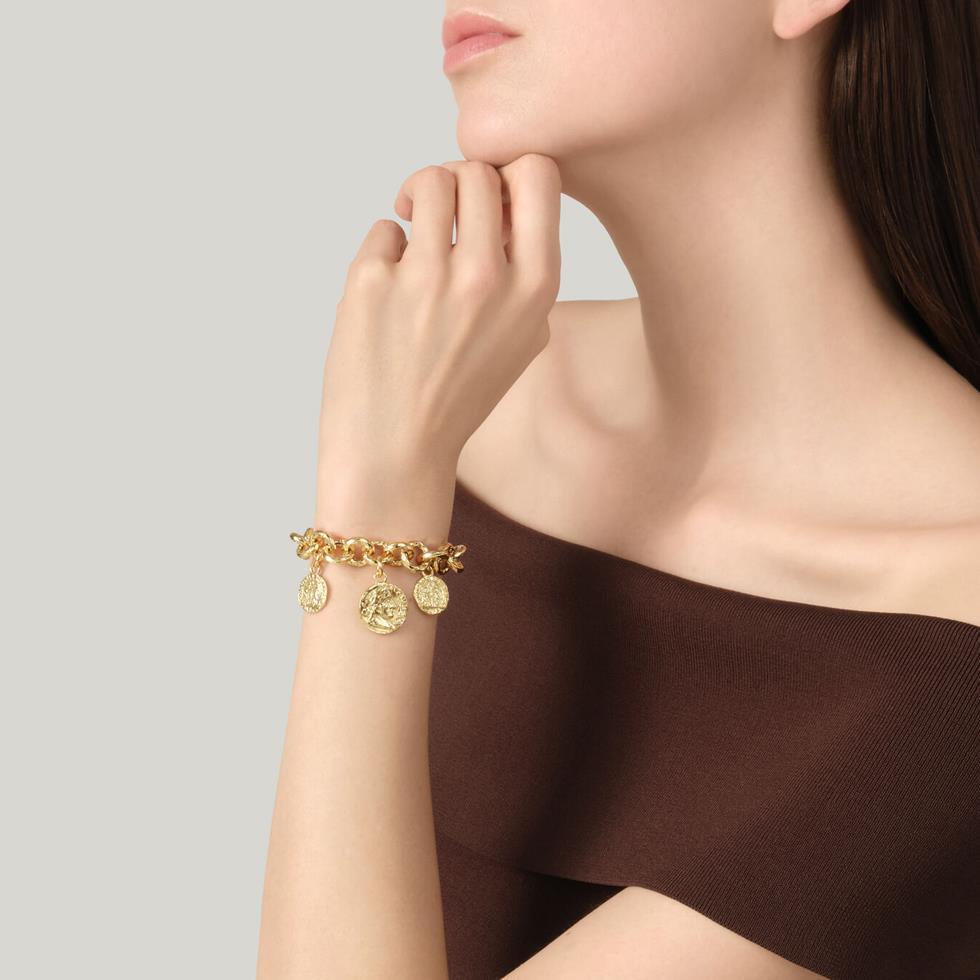 BRACCIALE PUEBLO MONETA CM 21 - RASPINI