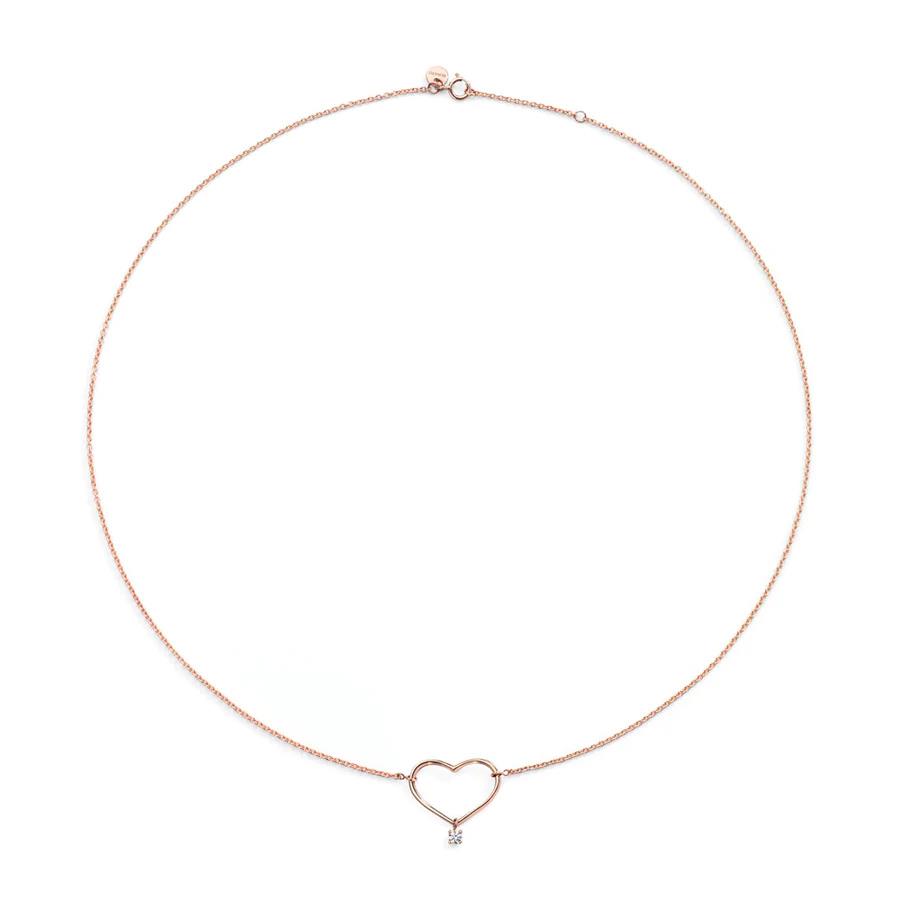 COLLANA CUORE DIAMOND - BURATO