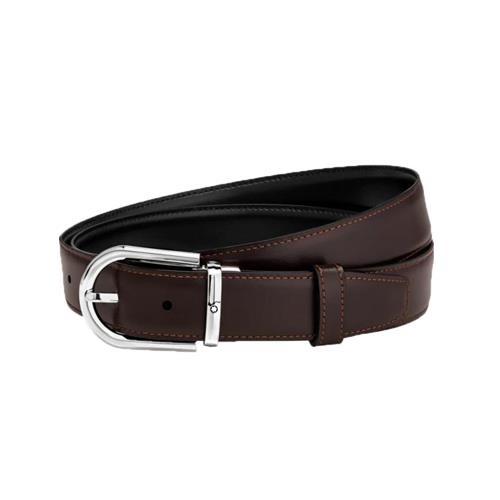 BELTTRAPEZESHINPALLCOATPINBPRINTLBLU30MM - MONTBLANC