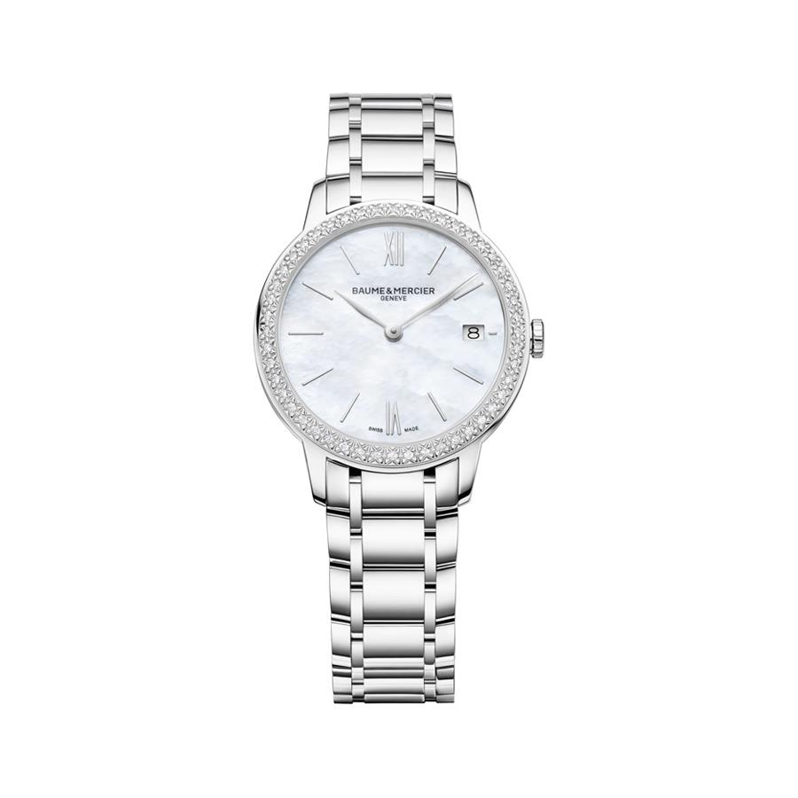 CLASSIMA ACC/ACC QUADRANTE MADREPERLA GHIERA 0.23 BRIL - BAUME & MERCIER