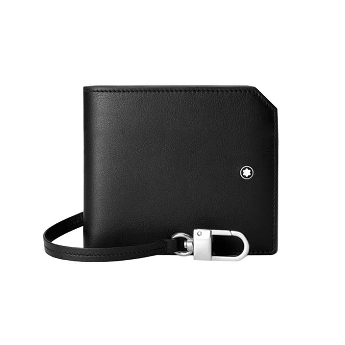MEISTERSTUCK SELECTION SOFT WALLET 6CC BLACK - MONTBLANC
