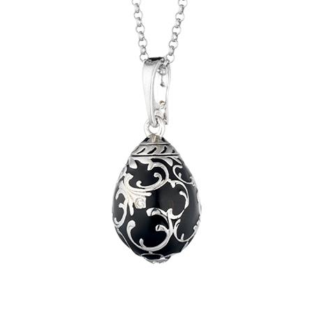 ARGENTO E SMALTO NERO - TSARS COLLECTION