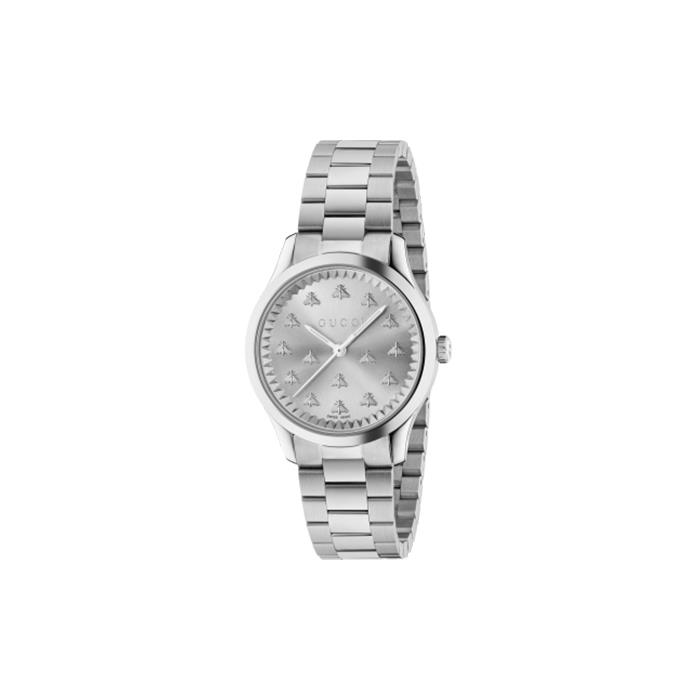 G-TIMELESS MULTIBEE - 32 MM ACC/ACC QUADRANTE ARGENTÈ - GUCCI TIMEPIECES