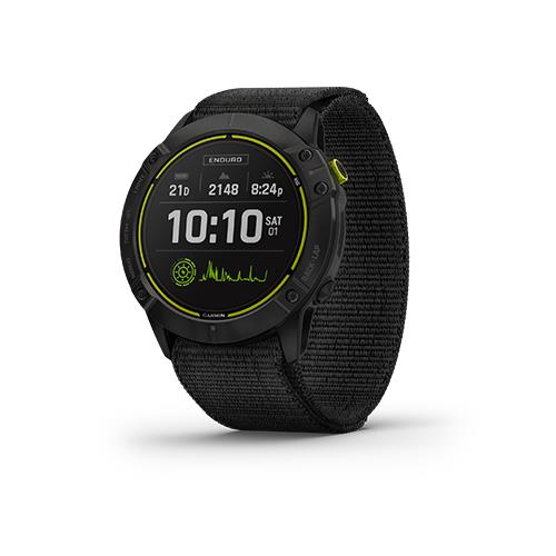 ENDURO - BLACK DLC W/BLACK SPORT - GARMIN
