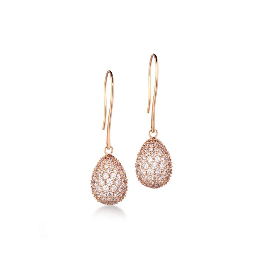 ORECCHINI 9NINE LADIES - AGO OVETTO ROSÈ - TSARS COLLECTION