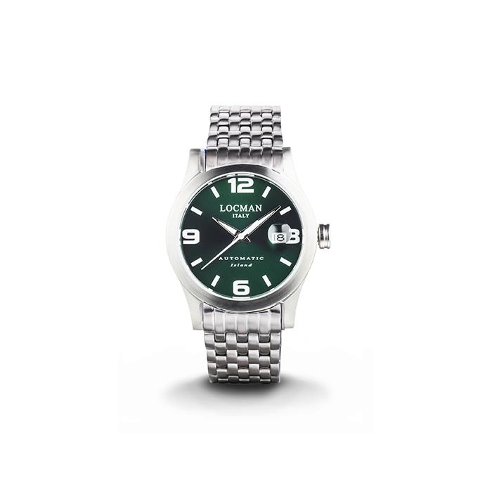 ISLAND ACC/TITANIO AUTOMATICO QUADRANTE VERDE - LOCMAN