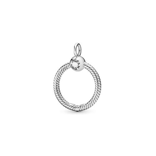 SMALL STERLING SILVER O PENDANT - PANDORA
