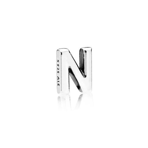 LETTER N SILVER PETITE ELEMENT - PANDORA