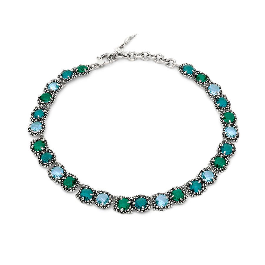 COLLANA BLUE IVY CM 46 - RASPINI