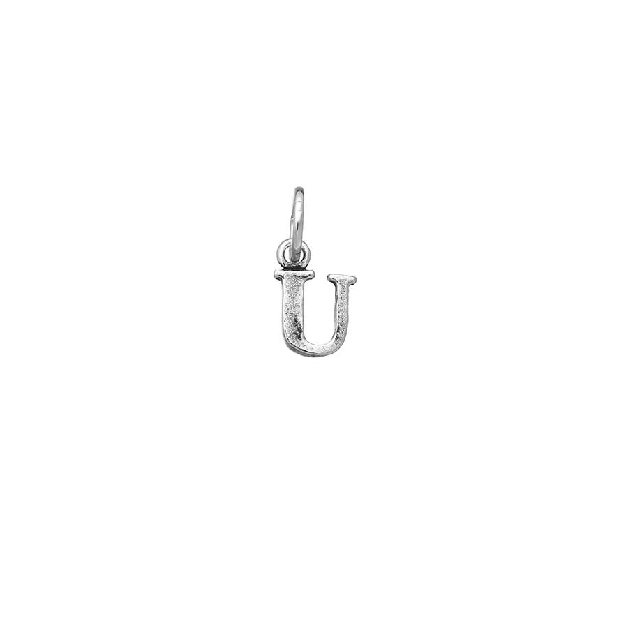 MINI CHARM LETTERA LOGO U - RASPINI