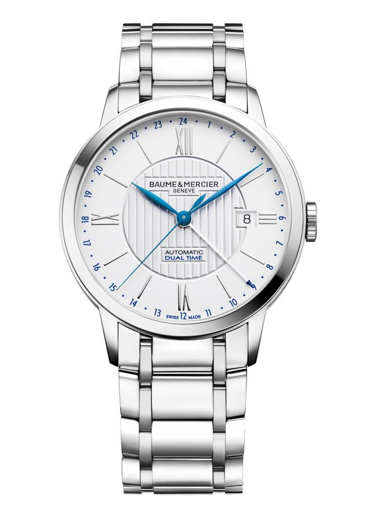 CLASSIMA  ACC/ACC40MM DUAL TIME - BAUME & MERCIER