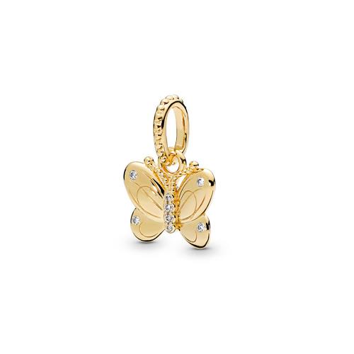 BUTTERFLY PANDORA SHINE PENDANT WITH CLEAR CUBIC ZIRCONIA - PANDORA