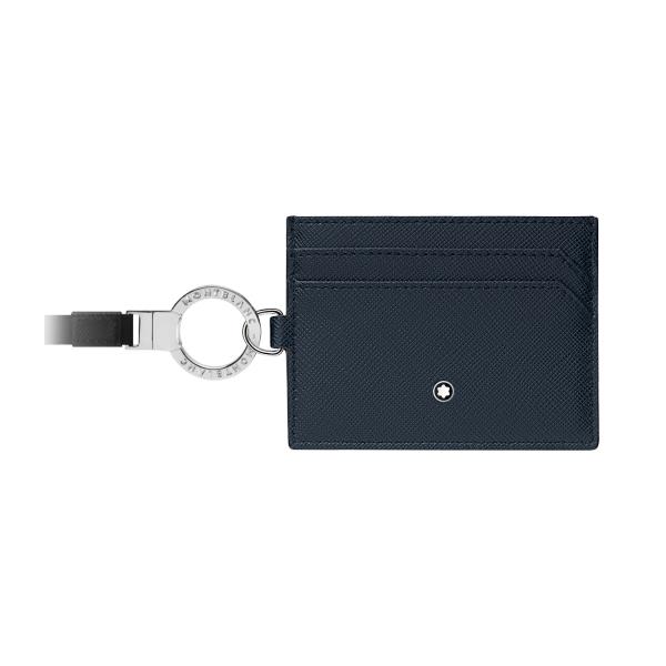 CUSTODIA TASCABILE PER CARTE DI CREDITO 2 SCOMPARTI CON TASCA TRASPARENTE CARRY ME MONTBLANC SARTORIAL - MONTBLANC
