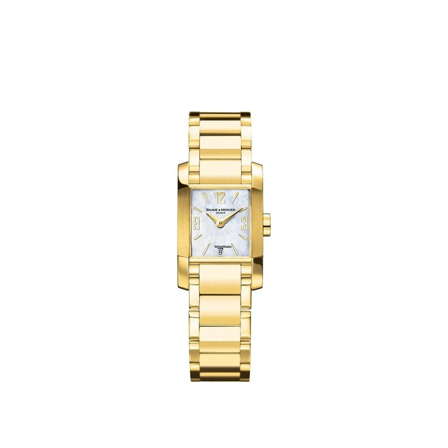 DIAMANT IN ORO GIALLO, MOVIMENTO AL QUARZO, QUADRANTE IN MADREPERLA - BAUME & MERCIER