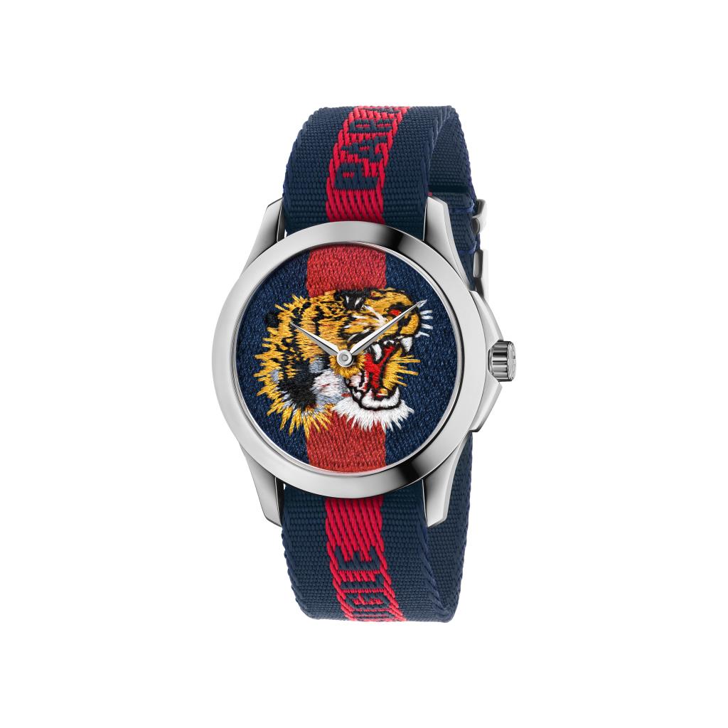 LE MARCH&Eacute; DES MERVEILLES, 38MM TIGRE - GUCCI TIMEPIECES