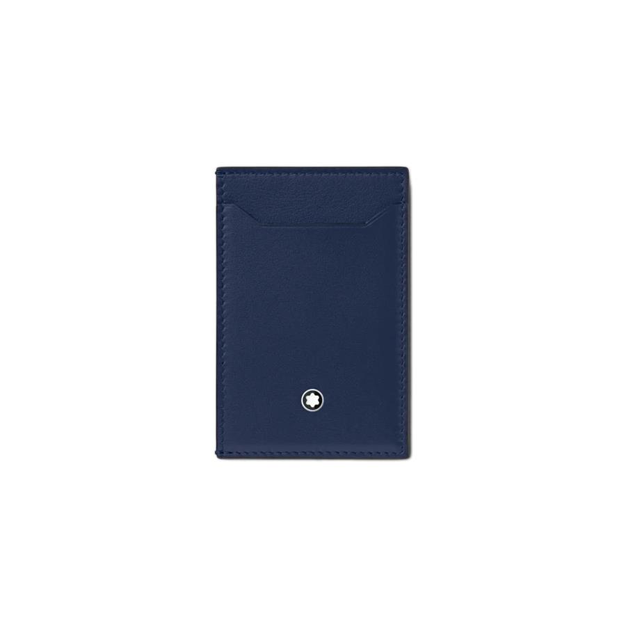 PORTA CARTE DI CREDITO 3CC - BLU/NERO - MONTBLANC