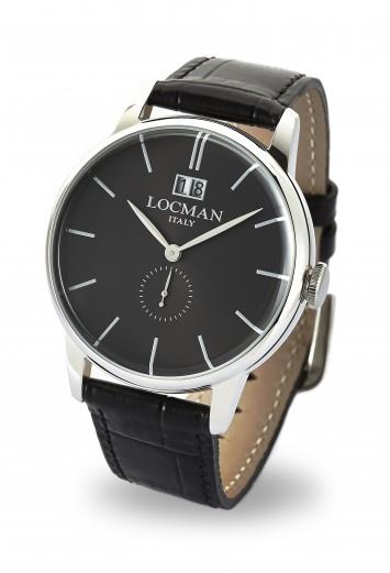 CLASSIC GRAN DATA ACC/PELLE NERO/NERO - LOCMAN