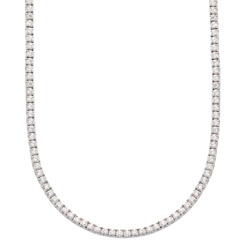 COLLANA TENNIS ORO BIANCO - SONGA LJ