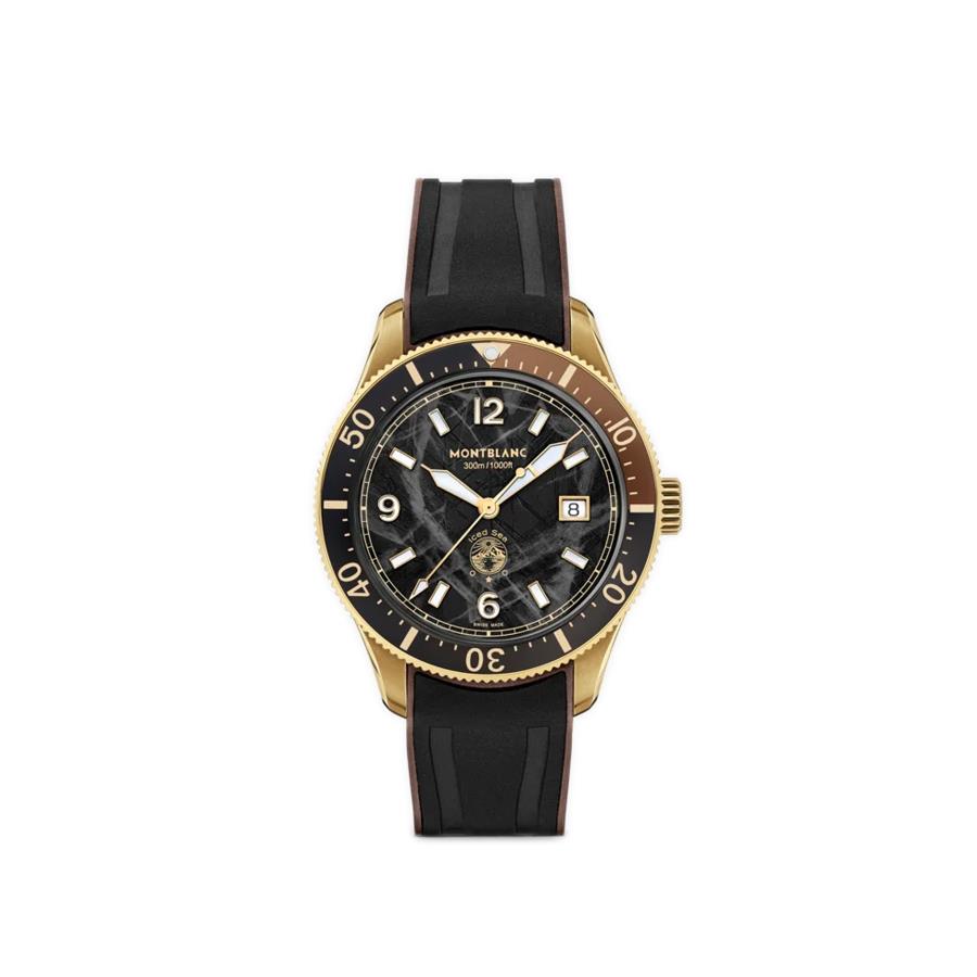 MONTBLANC ICE SEA BRONZO CINTURINO CAUCIÙ - MONTBLANC