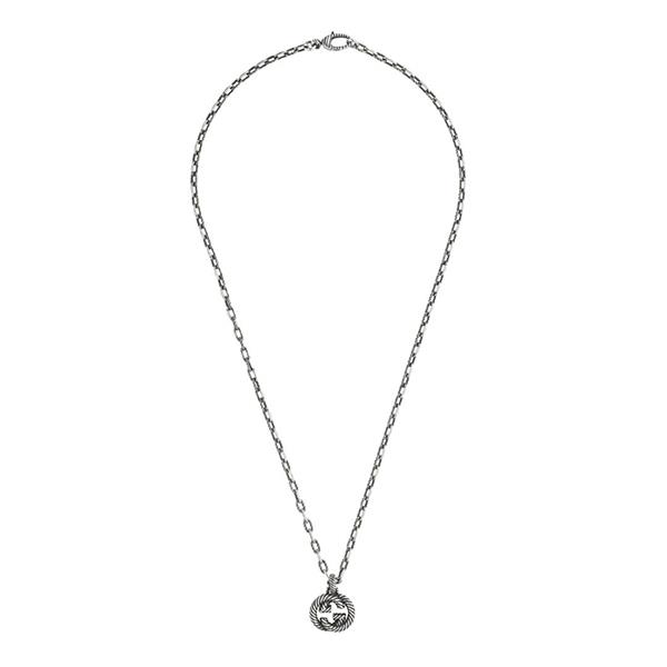 COLLANA INTERLOCKING G - OM - GUCCI SILVER JEWELRY