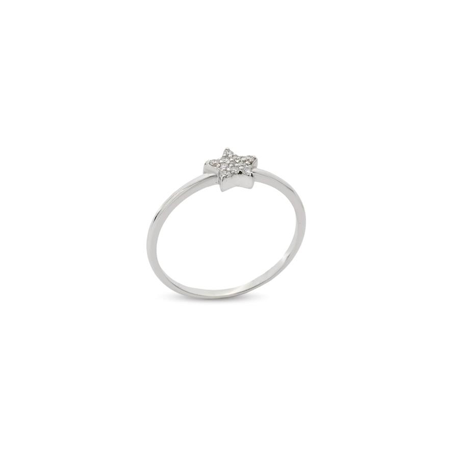 ANELLO STELLA O.B. DIAMANTI 0.08 - BUONOCORE