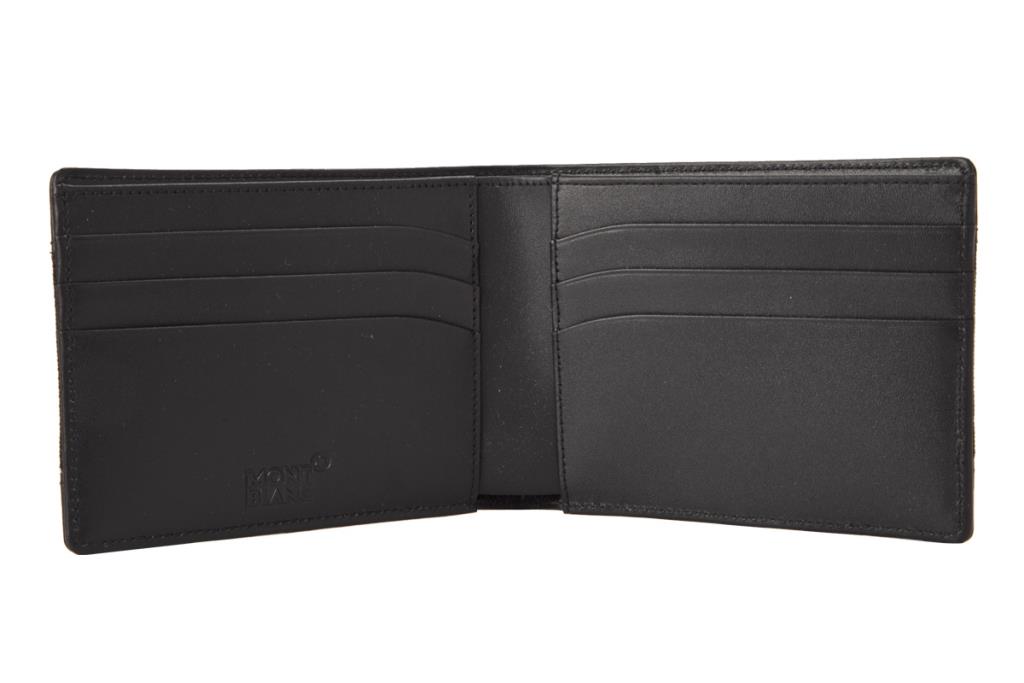 PORTAFOGLI 6 SCOMPARTI C/C + 2 TASCHE BANCONOTE E 2 TASCHE EXTRA - MONTBLANC