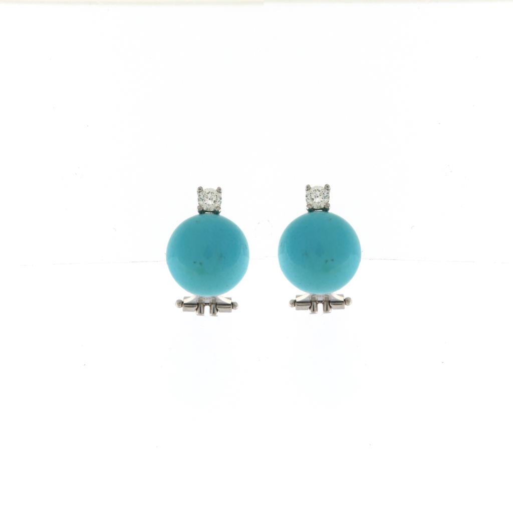 SFERA TURCHESE 2 DIAM KT 0.37 - 
