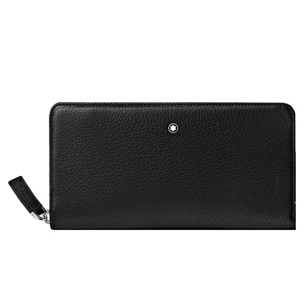 PORTAFOGLIO MEISTERSTUCK SOFT GRAIN 8CC CON ZIP - NERO - MONTBLANC