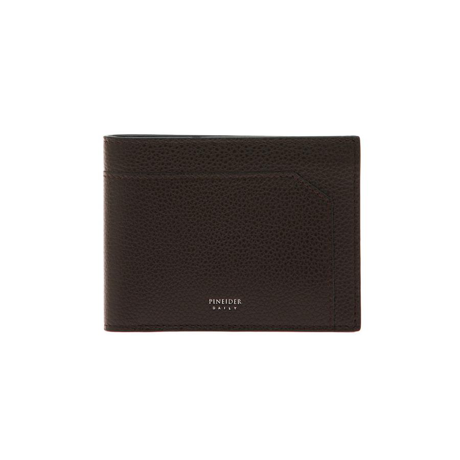 DAILY 23-BI-FOLD W/COIN GRAINE COLORE NERO - PINEIDER 1774