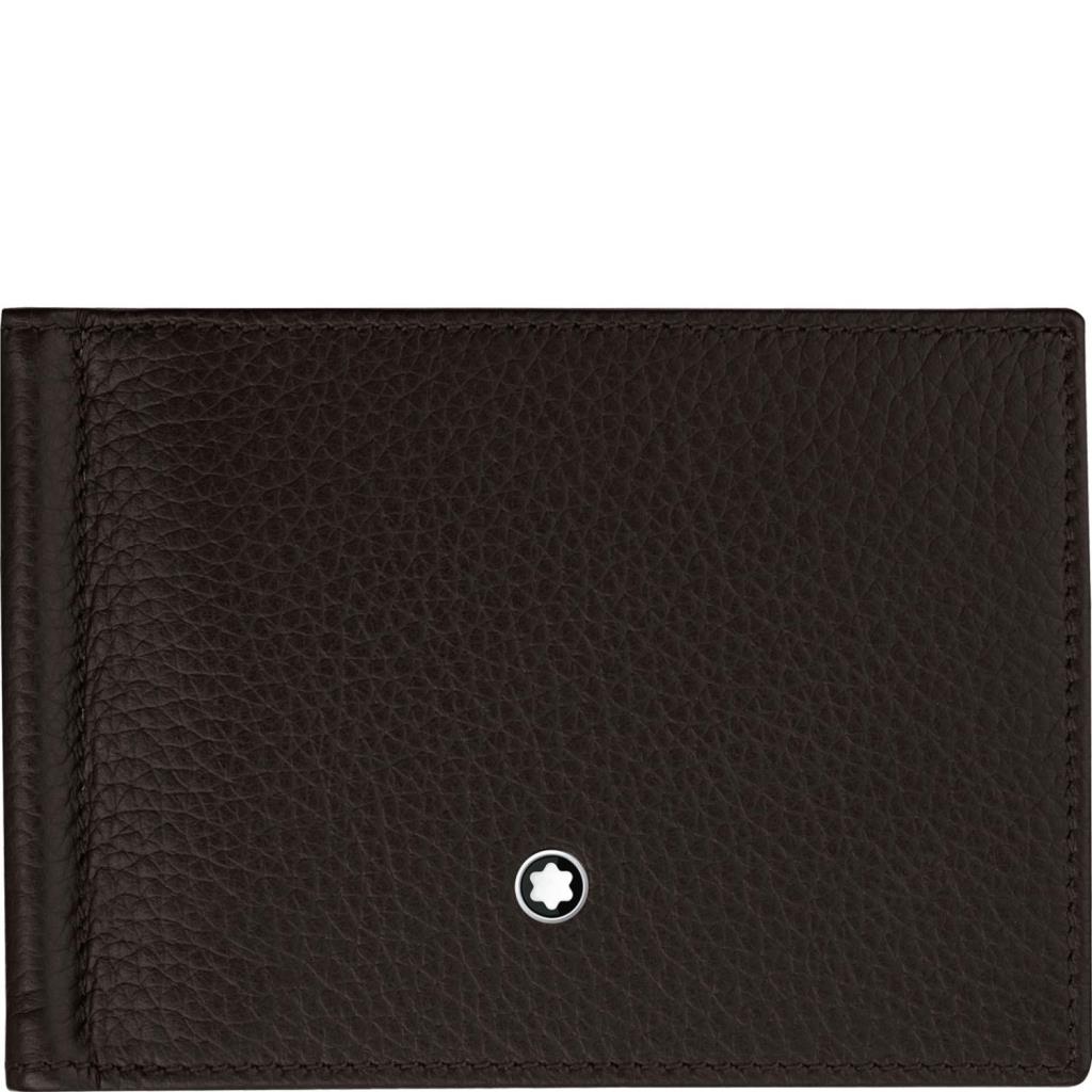 PORTAFOGLI 6CC CLIP MARRONE - MONTBLANC