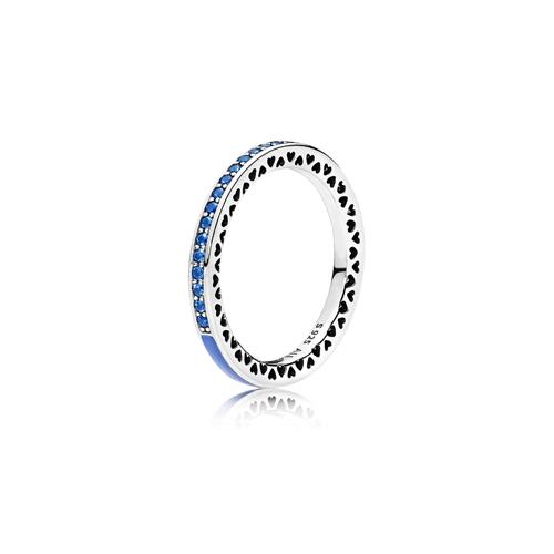 AN. CUORI RADIOSI BLU - 56 - PANDORA