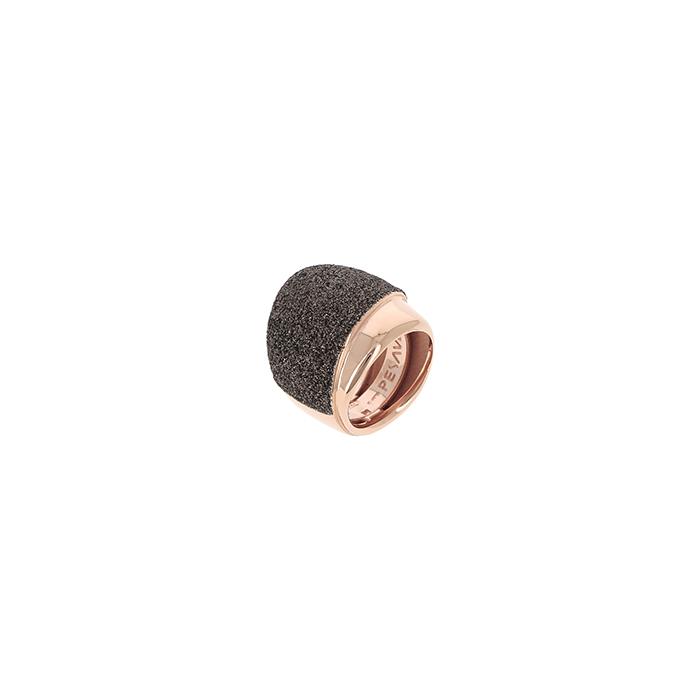 ANELLO FASCIA POLVERE MARRONE - PESAVENTO