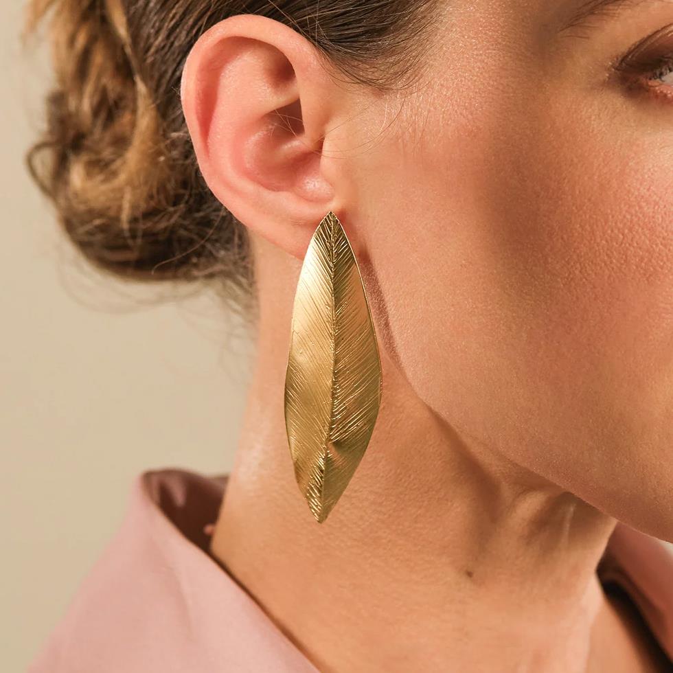 ORECCHINI LEAVES MEDIUM - GIULIA BARELA